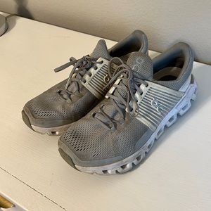 Grey and white on clouds